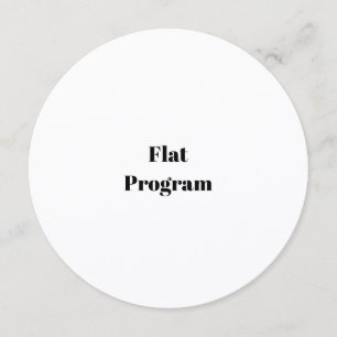 Skapa Ditt Eget Enkla Företag 5,25" x 5,25" Platt Program