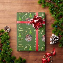 Skapa ditt eget familjefoto God jul Presentpapper