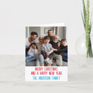 Skapa ditt eget familjefoto helgkort