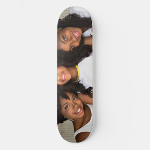 Skapa ditt eget familjefoto mini skateboard bräda 18,5 cm
