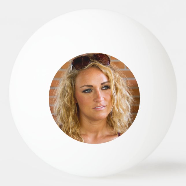 Skapa ditt eget Färg-foto Pingisboll (Framsidan)