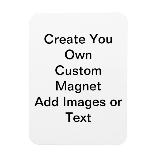 Skapa ditt eget Flex-magnet Magnet (Vertikal)