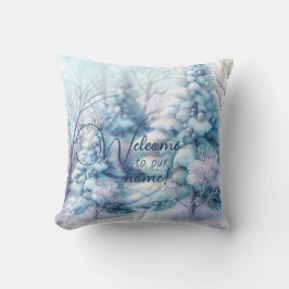 Skapa ditt eget flytande Snö-täckta Träd Kudde