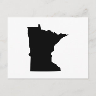 Skapa ditt eget flytt till Minnesota-kort Vykort