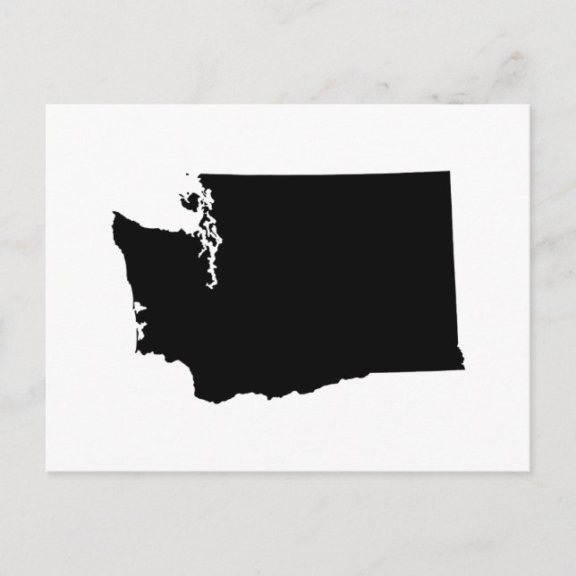 Skapa Ditt Eget Flytt till Washington-Kort Vykort (Framsida)