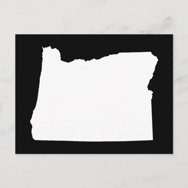 Skapa Ditt Eget Flyttningsmeddelande för Oregon Vykort (Framsida)