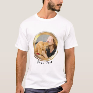 Skapa ditt eget foto av Hund Golden Circle T Shirt