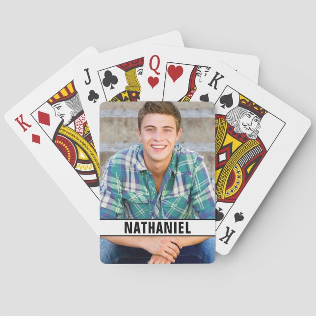 Skapa ditt eget foto casinokort (Baksidan)