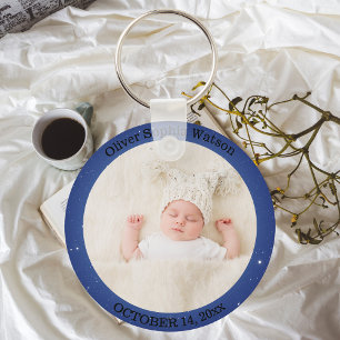 Skapa ditt eget foto för den nyfödda Baby-Anpassni Nyckelring