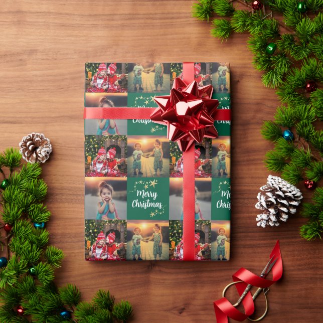 Skapa ditt eget foto God Jul-skript Presentpapper (Julgåva)