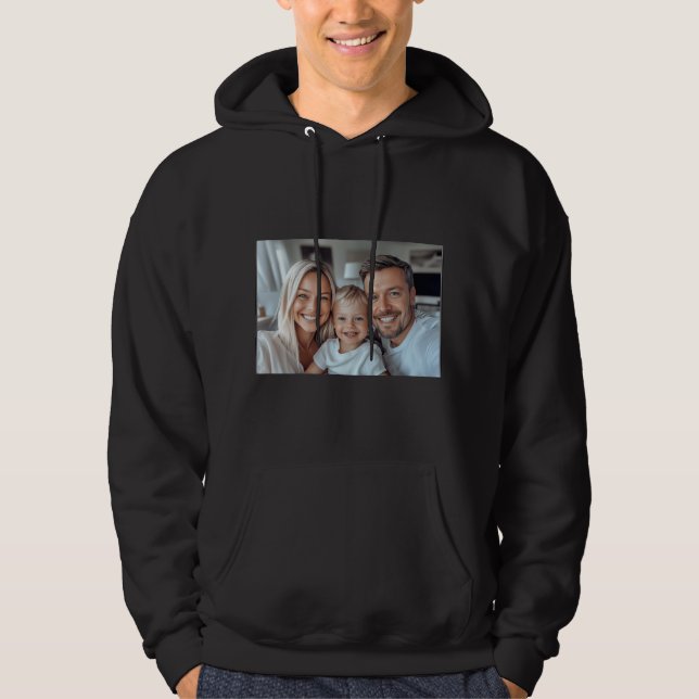 Skapa Ditt Eget Foto Hoodie (Framsida)
