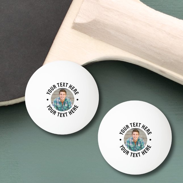 Skapa Ditt Eget Foto Pingisboll (Create Your Own Photo Ping Pong Ball)