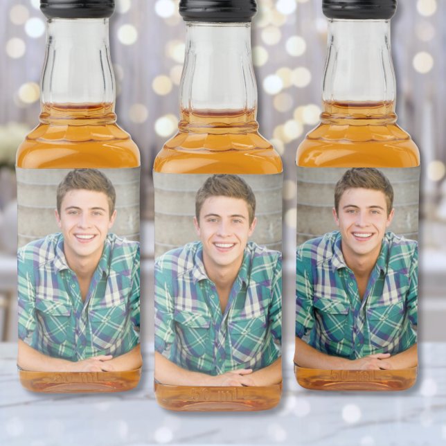 Skapa Ditt Eget Foto Spritflaskor Etikett (Create your Own Photo Liquor Bottle Label )