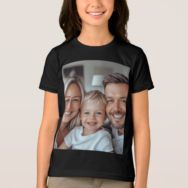 Skapa Ditt Eget Foto T Shirt (Framsida)