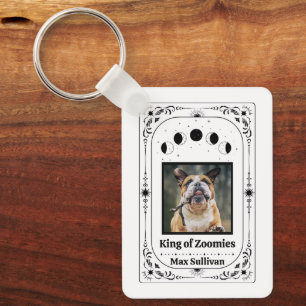 Skapa Ditt Eget Foto Tarot Hund Älskare Husdjur Mi Nyckelring