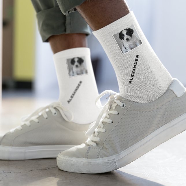 Skapa ditt eget fotomonogram strumpor (Skapare uppladdad)