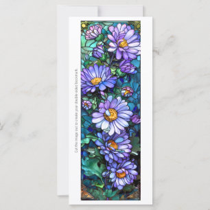 Skapa ditt eget glass-Lila Gerberas Bookmark