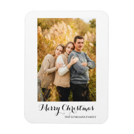 Skapa ditt eget God jul-familjfoto Magnet