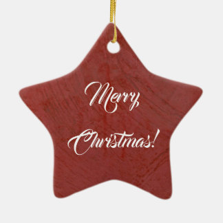 Skapa ditt eget God jul Red Julgransprydnad Keramik
