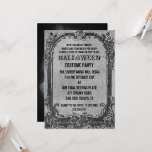 Skapa ditt eget Halloween fest Inbjudningar