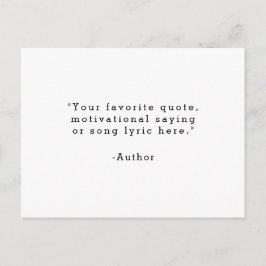 Skapa ditt eget Hälsning-vykort för offert Vykort