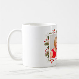 Skapa ditt eget Helgdag julfamiljsfoto Kaffemugg