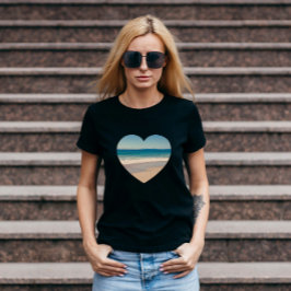 Skapa ditt eget Hjärtformade foto T Shirt