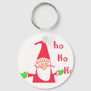 Skapa ditt eget Ho Ho God jul Nyckelring