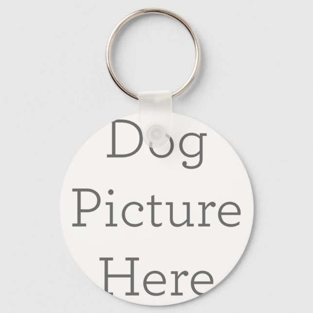 Skapa ditt eget Hund-tangentbordsstöd för Bild Nyckelring (Framsida)