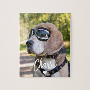 Skapa Ditt Eget Hundnamn Foto Pussel