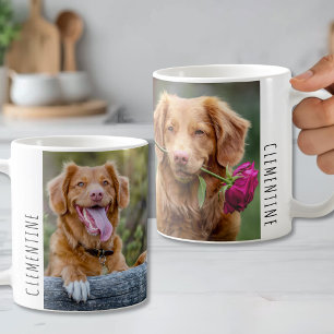Skapa Ditt Eget Husdjur Med 2 Bilder Och Text Kaffemugg