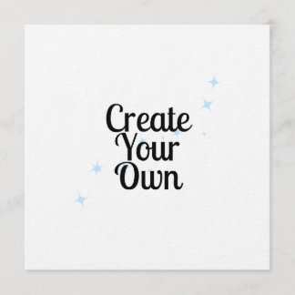 Skapa Ditt Eget Inbjudningar