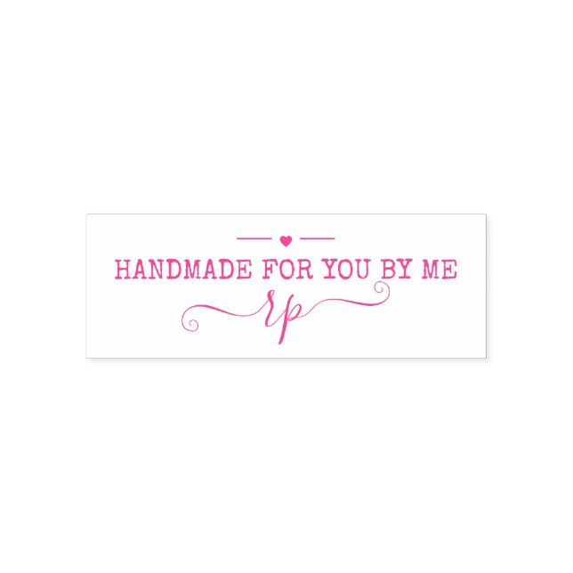 Skapa ditt eget Initialer Självfärgande Stämpel (Design)