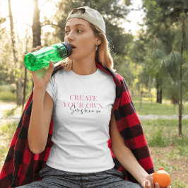 Skapa ditt eget inspirationsmeddelande för XO-graf T Shirt