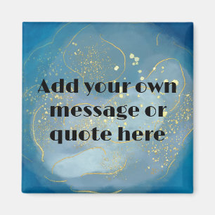 Skapa ditt eget inspirerande citat Magnet