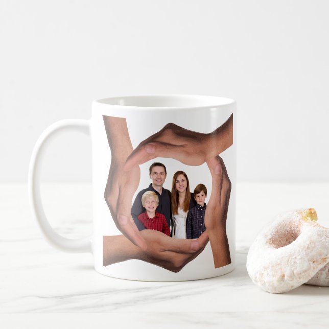 Skapa Ditt Eget Instagram-Foto Kaffemugg (Med munk)