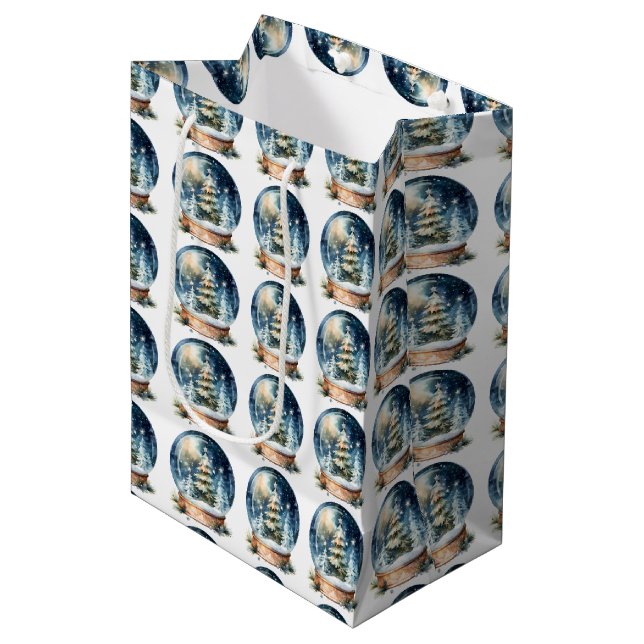 Skapa Ditt Eget Julgrans Snöklot (Framsidan Vinklad)