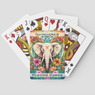 Skapa ditt eget jungle Elephant Matriarch Totem Casinokort