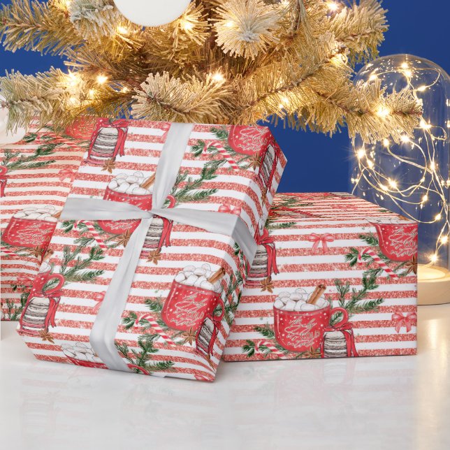 Skapa ditt eget Kall utanför Kakaobrött Rand Presentpapper (Helgdagar)