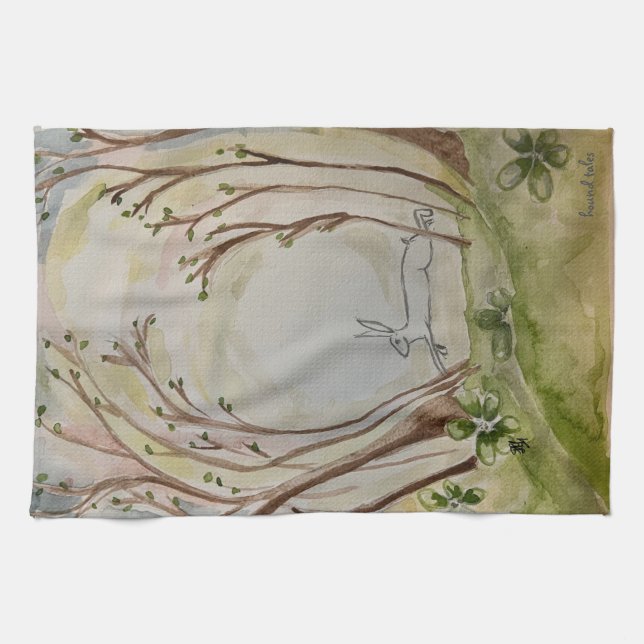 Skapa ditt eget kökshandduk (Horisontell)