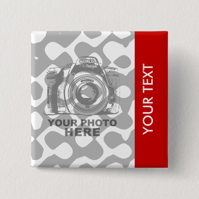 Skapa ditt eget kvadrerar knäppas lodrät knapp (Framsida)