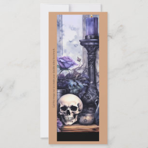 Skapa ditt eget Lila gotiic Magic Bookmark