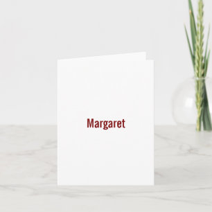 Skapa ditt eget lilla 4"x5,6" vikta gratulationsko kort