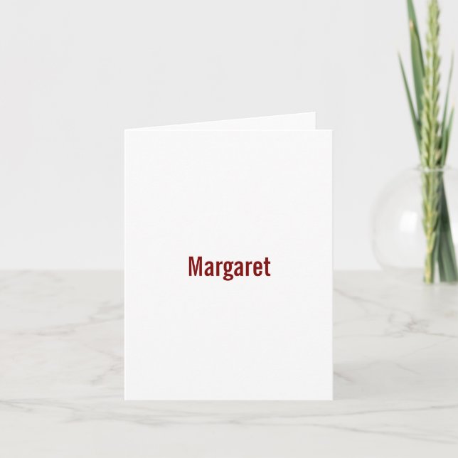 Skapa ditt eget lilla 4"x5,6" vikta gratulationsko kort (Framsida)