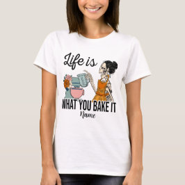 Skapa ditt eget liv är vad du gör det t shirt