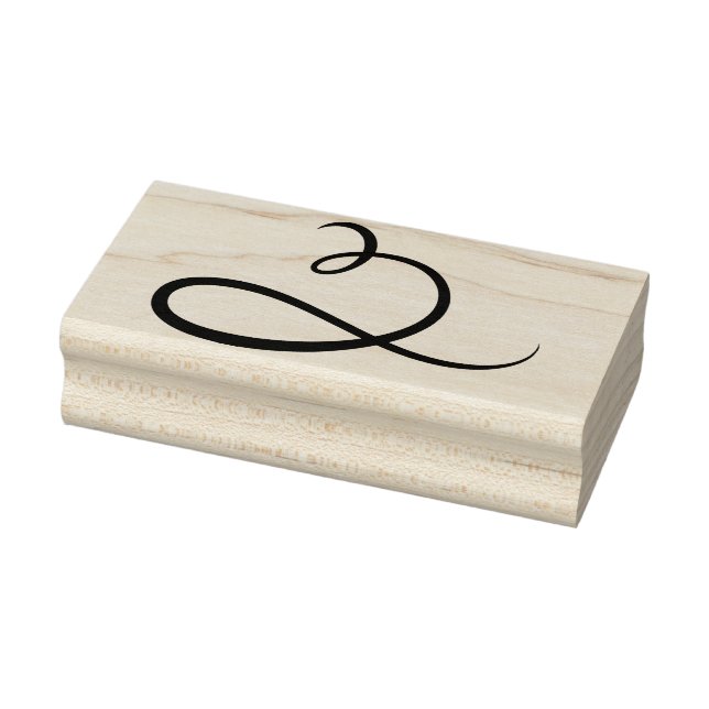 Skapa Ditt Eget Loopiga Kalligrafi Ornament Stämpel (Stämpel)