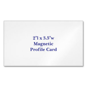 Skapa ditt eget magnetiska visitkort 5x8,5 cm