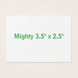 Skapa Ditt Eget Mäktiga, 3.5" x 2.5" Visitkort