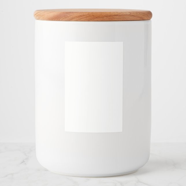 Skapa Ditt Eget Mat Etikett (Framsida)