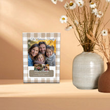 Skapa ditt eget meddelande Beige Familj